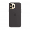 Husa originala APPLE iPhone 12 Pro Max, Silicon, Negru– EOL, LS