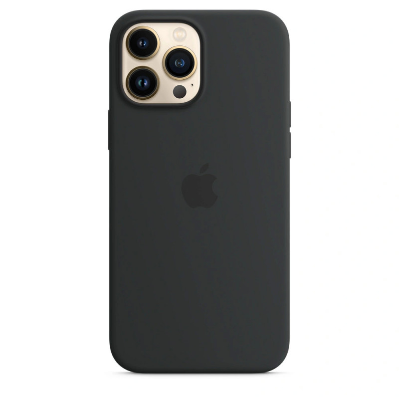 Husa originala Apple iPhone 13 Pro Max, Magsafe, Silicon, Midnight - EOL