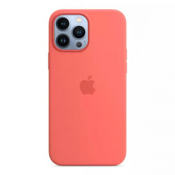 Husa originala Apple iPhone 13 Pro Max, Magsafe, Silicon, Pink Pomelo - EOL