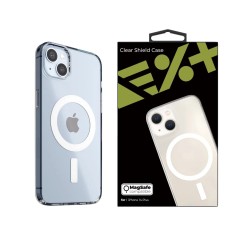 Husa Next One pentru iPhone 14 Plus, MagSafe, Clear