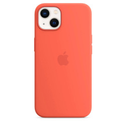 Husa originala Apple iPhone 13, Magsafe, Silicon, Nectarine - EOL