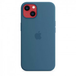 Husa originala Apple iPhone 13, Magsafe, Silicon, Blue Jay - EOL