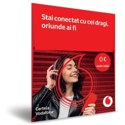 Cartela cu numar Vodafone Prepay cu 0 Euro Credit