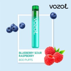 Tigara electronica Vozol Neon800 Blueberry Sour Rasberry, 2% (2ml), 800 Pufuri