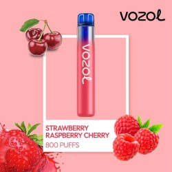 Tigara electronica Vozol Neon 800 Strawberry Raspberry Cherry, 2% (2ml), 800 Pufuri