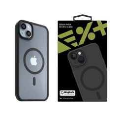 Husa de protectie NEXT ONE Mist Shield cu MagSafe pentru iPhone 14 Plus, Negru