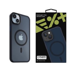 Husa NEXT ONE Mist Shield cu MagSafe pentru iPhone 14 Plus, Midnight
