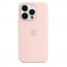 Husa originala Apple iPhone 14 Pro, Magsafe, Silicon, Chalk Pink MPTH3ZM/A.