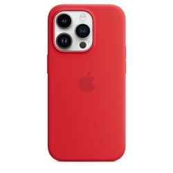 Husa originala Apple iPhone 14 Pro, Magsafe, Silicon, Product Red MPTG3ZM/A.