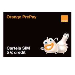 Cartela Prepay Orange 5 euro