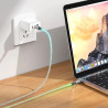 Cablu date si incarcare HOCO U112, USB-C - USB-C, 60W, 1m, Gri