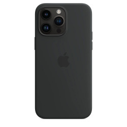 Husa originala Apple iPhone 14 Pro Max, Magsafe, Silicon, Midnight MPTP3ZM/A.