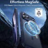 Husa MagSafe pentru Apple iPhone 17 Pro, ESR, Classic Hybrid, Albastra Satinata