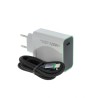 Incarcator Super Fast Charge120W USB-C + Cablu USB-C, 1m, TRANYOO
