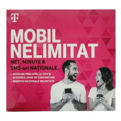 Cartela cu numar la alegere TELEKOM Mobil NELIMITAT 30 zile