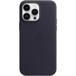 Husa originala Apple iPhone 14 Pro Max, Magsafe, Piele, Ink - EOL
