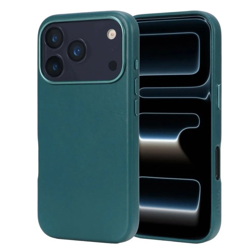 Husa VETTER pentru iPhone 17 Pro, leatherUP Class, Refined Touch, MagSafe, Blue