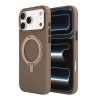 Husa VETTER pentru iPhone 17 Pro, Clip-On Silk with foldable stand, MagSafe, Desert Titanium