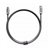 Cablu de date Next One USB-C – Lightning, Metalic, Silver (1.2m)