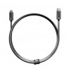 Cablu de date Next One USB-C – Lightning, Metalic, Space Grey (1.2m)