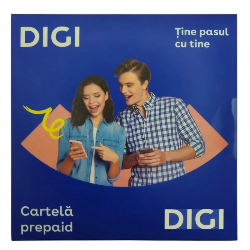 Cartela cu numar DIGI PrePay SIM 4 Euro