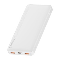 Powerbank, Baseus, 10000 mAh, 20 W, Alb