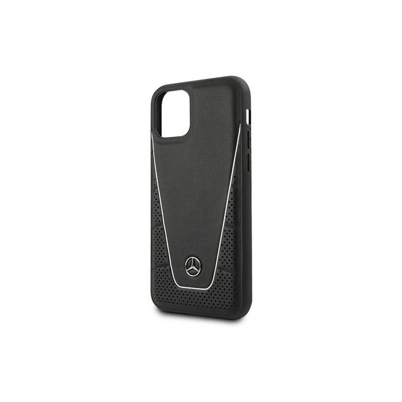 Husa originala Mercedes Leather Quilted Smooth iPhone 11 Pro