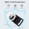 Suport Techsuit BuddyGuard DG1 pentru Apple AirTag la Zgarda Animal Companie, Negru