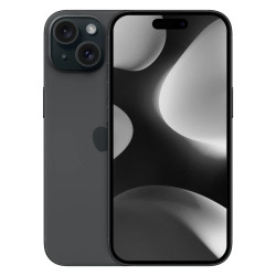 Apple iPhone 15 128GB Black - Doar eSIM - Grad C: EXCELENT, usoare urme de folosire