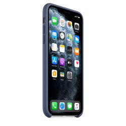 Husa originala APPLE iPhone 11 Pro Max, Silicon, Alaskan Blue – MX032ZM/A