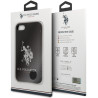 Husa U.S. Polo ASSN. pentru Apple IPhone SE (2022) / SE (2020) / 8, Neagra - USHCI8SLHRBK