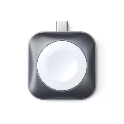 Incarcator Magnetic Satechi USB – C pentru Apple Watch, Space Gray