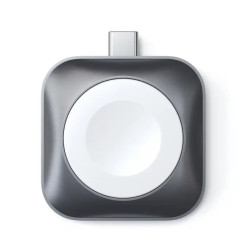 Incarcator Magnetic Satechi USB – C pentru Apple Watch, Space Gray