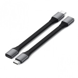 Cablu de date Satechi Mini Extension USB-C, Negru
