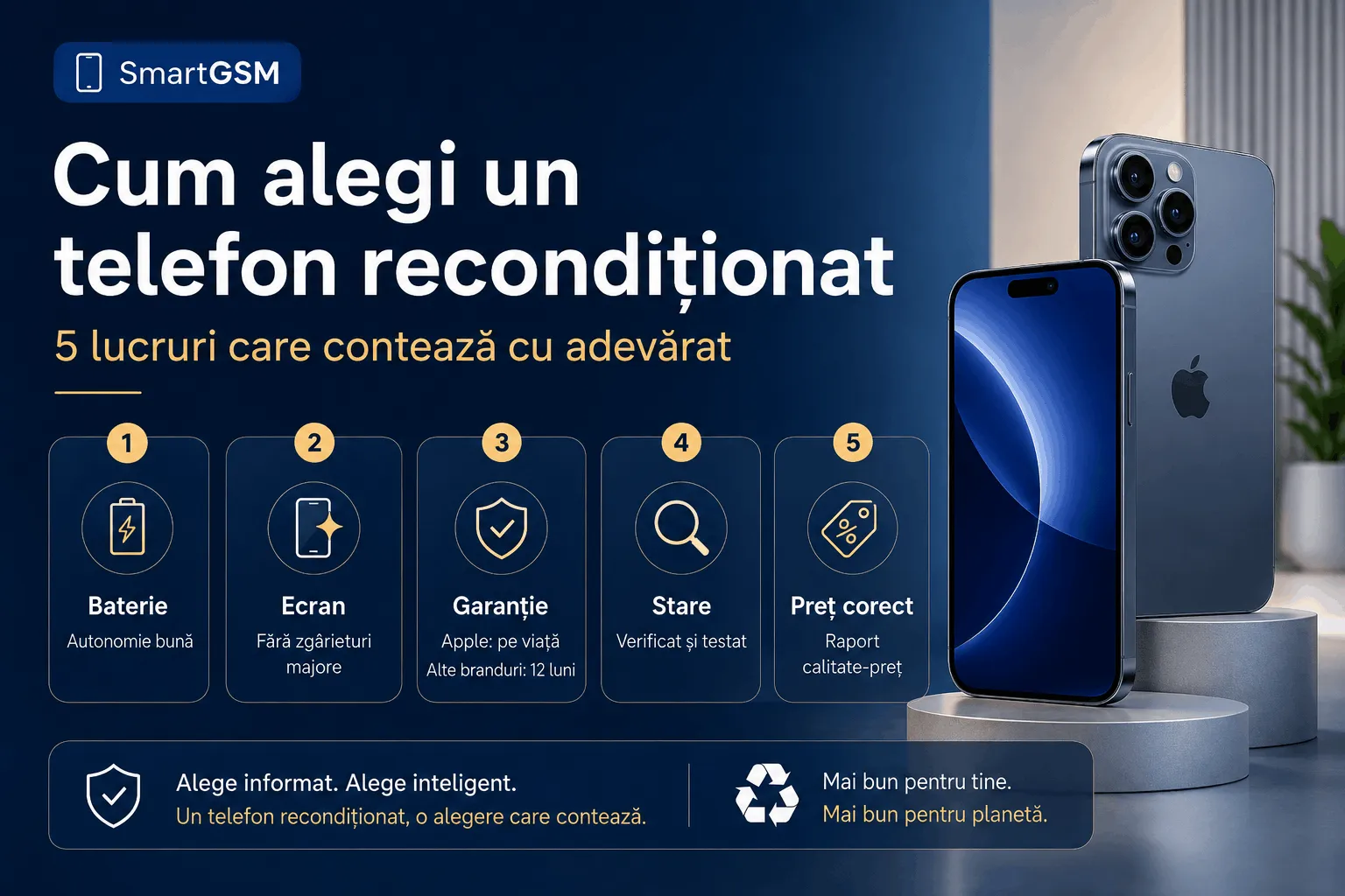 Compară corect ofertele de telefoane recondiționate înainte să cumperi