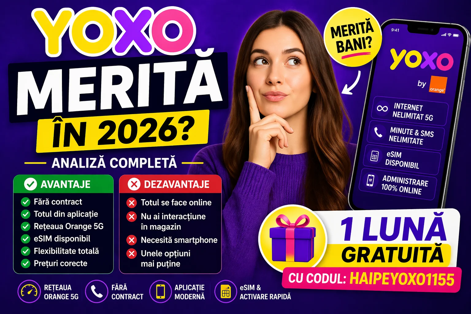 YOXO merita - avantaje si dezavantaje