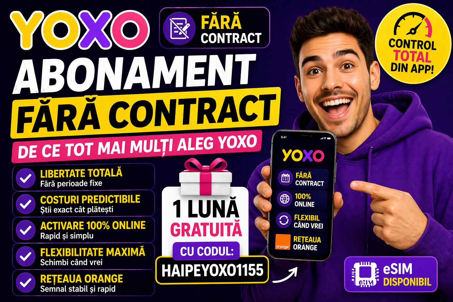 Abonament Fără Contract în 2026: De Ce Tot Mai Mulți Aleg YOXO