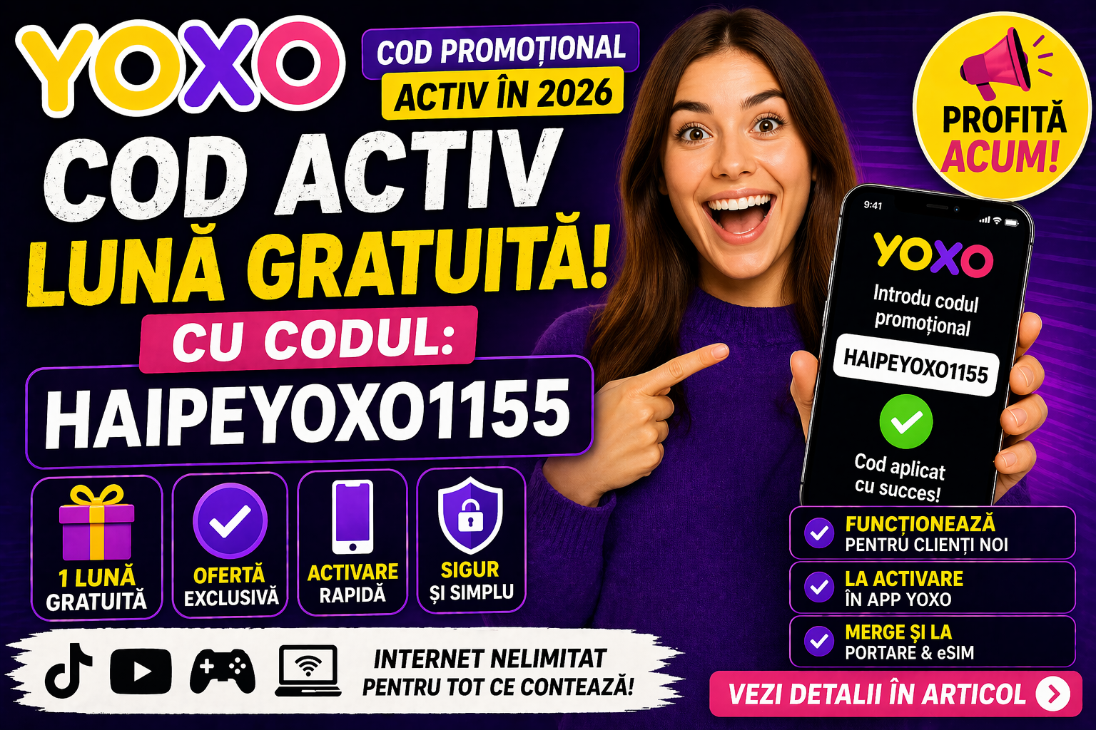 Cod Promoțional YOXO Activ în 2026: Ce Trebuie Să Știi Înainte Să Îl Folosești